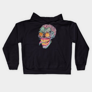 Demon Brain Head Kids Hoodie